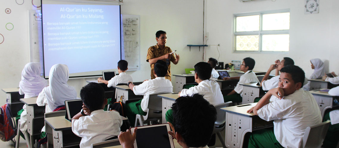 Kegiatan Belajar dan Mengajar di Kelas